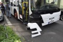 VU KVB Bus gegen PKW Tuer Koeln Kalk Buchforststr P11